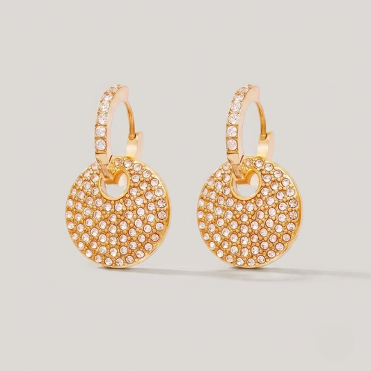 Oria Radiant Disc Hoops
