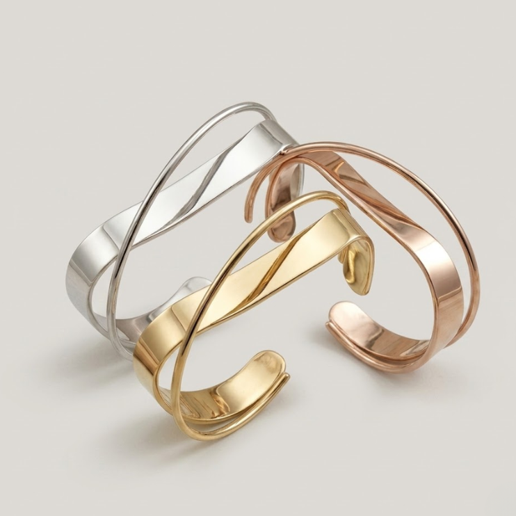 Orlena Sculpted Cuff