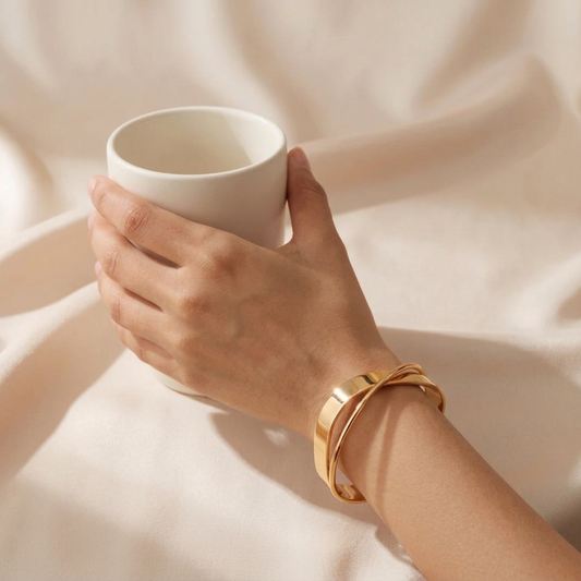 Orlena Sculpted Cuff