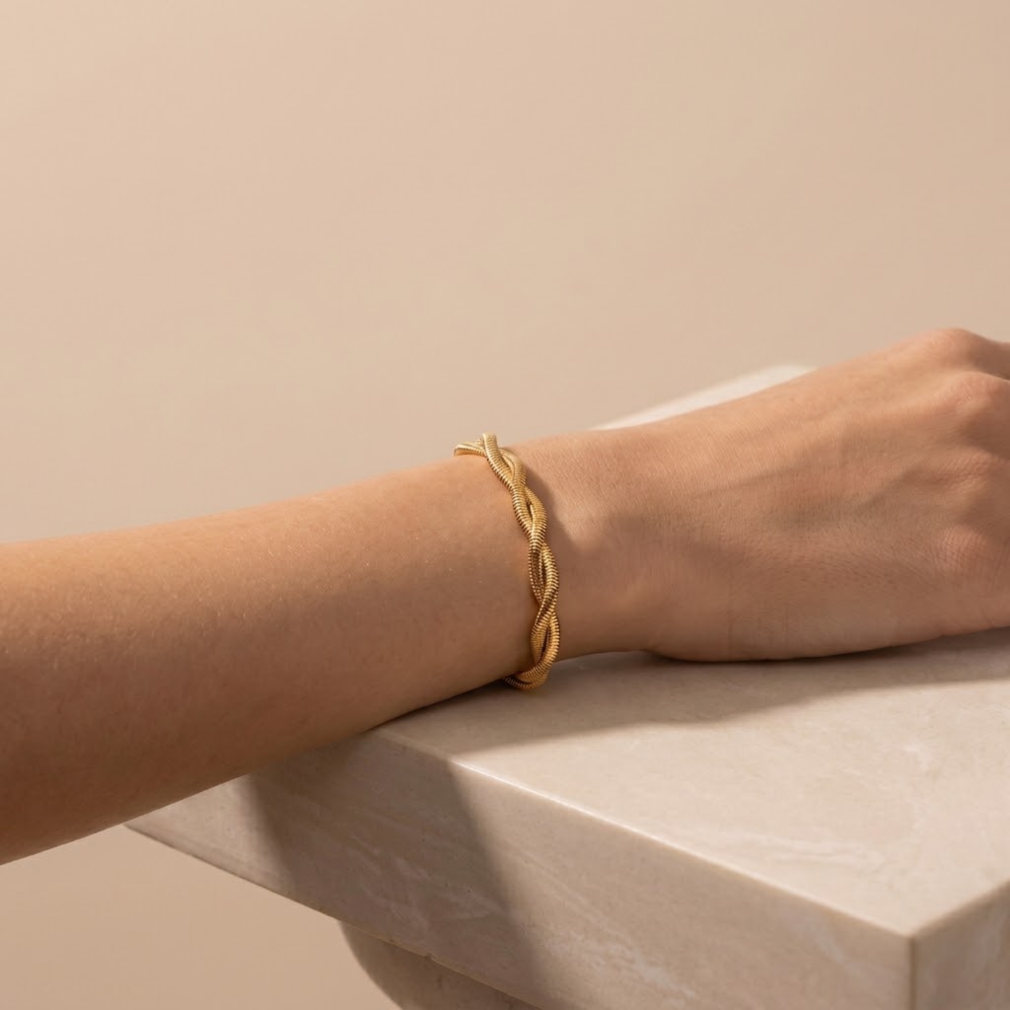 Orvella Woven Chain Bracelet