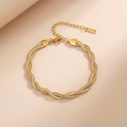 Orvella Woven Chain Bracelet