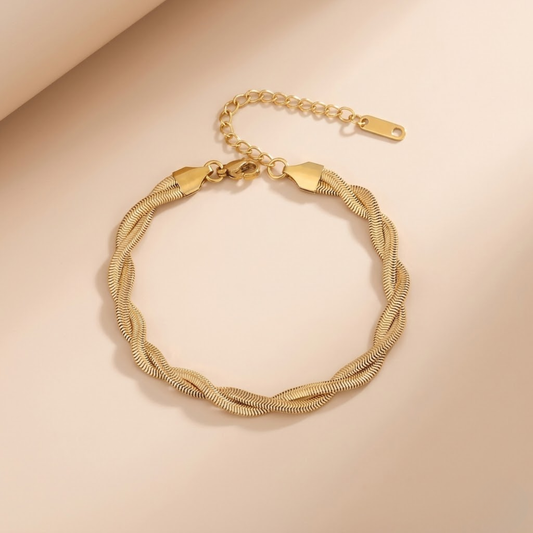 Orvella Woven Chain Bracelet