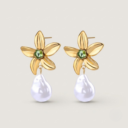 Pearl Bloom Earrings