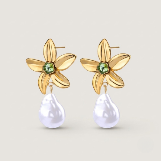 Pearl Bloom Earrings