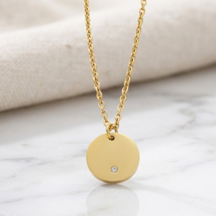 Étoile Disc Necklace