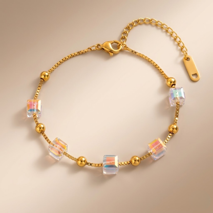 Prismelle Crystal Bead Bracelet