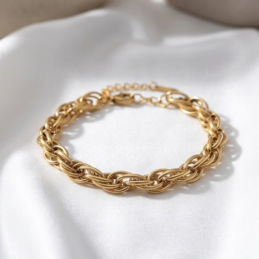 Ravelle Woven Link Bracelet