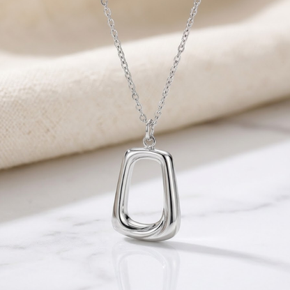 Refined Geometry Necklace