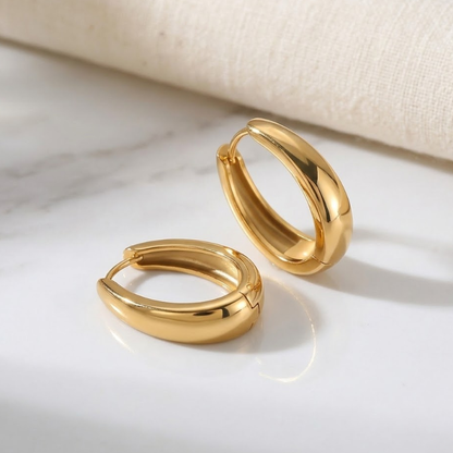 Sculptured Contour Earrings