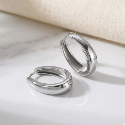 Sculptured Contour Earrings