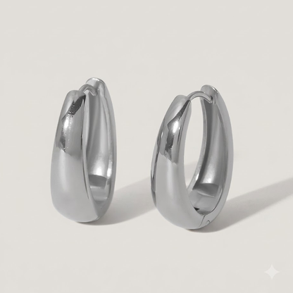 Sculptured Contour Earrings