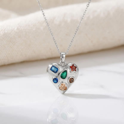 Secret Treasure Heart Locket Necklace