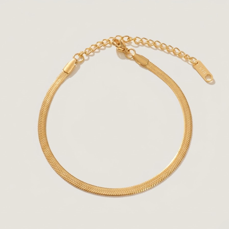 Seraphine Herringbone Bracelet