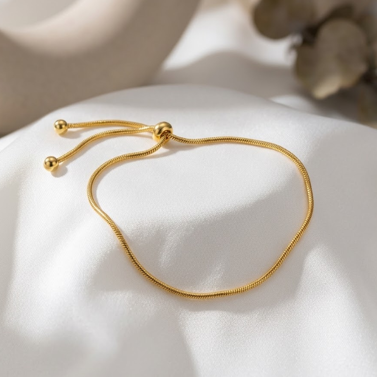 Seren Adjustable Snake Chain Bracelet