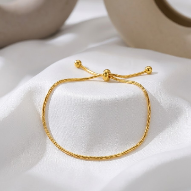 Seren Adjustable Snake Chain Bracelet