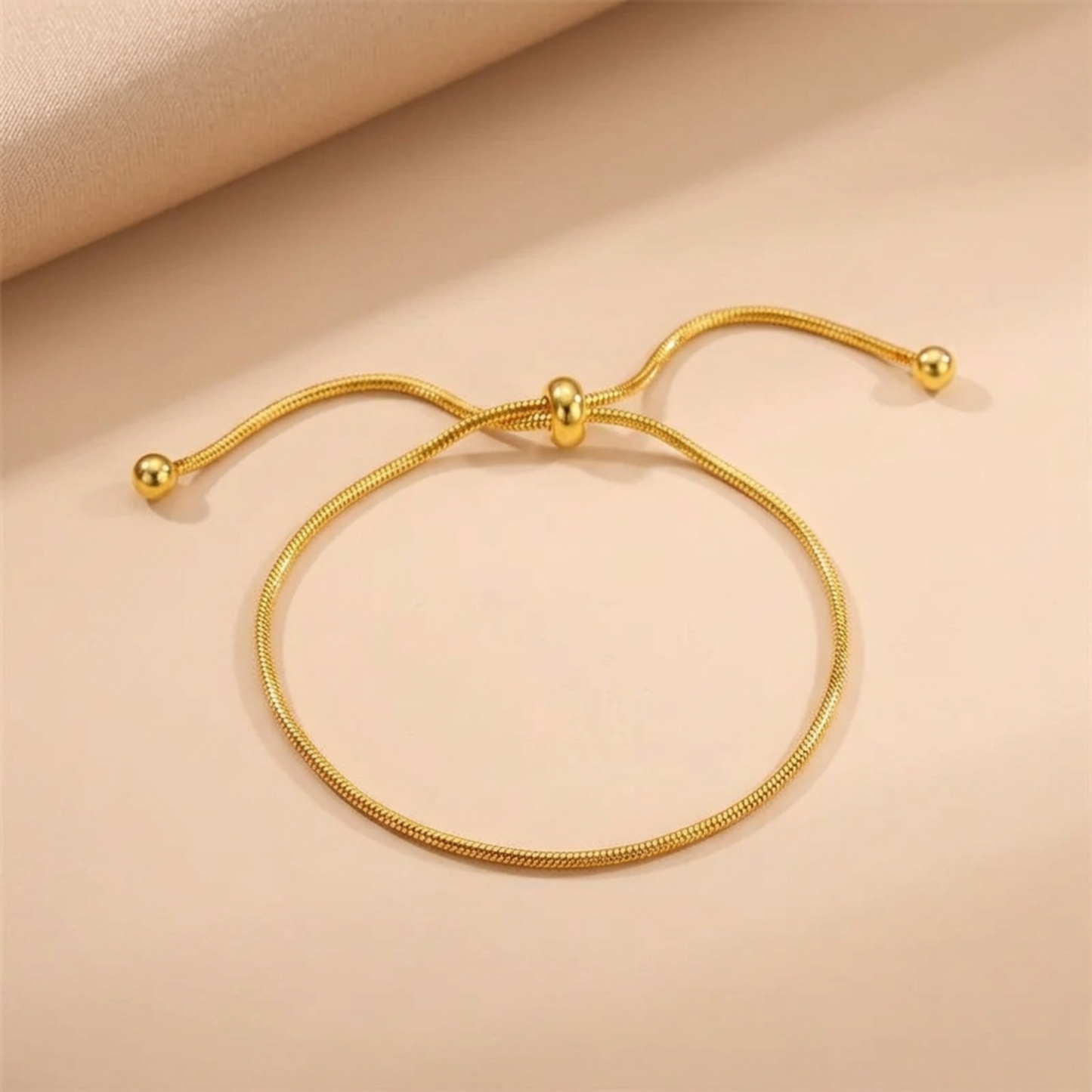 Seren Adjustable Snake Chain Bracelet