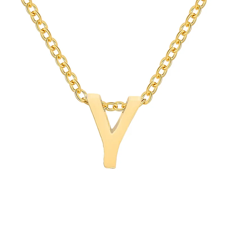 Signature Letter Necklace