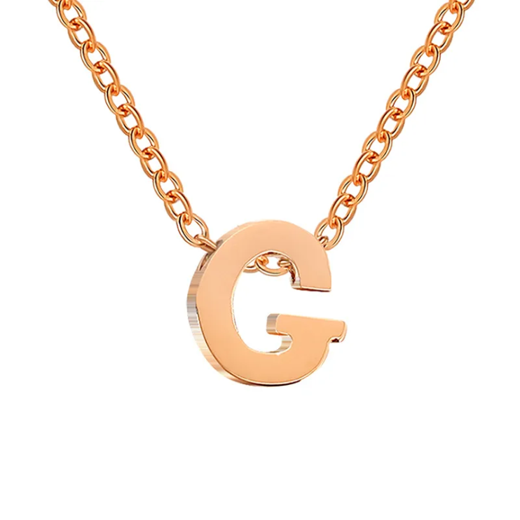 Signature Letter Necklace