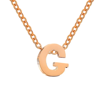Signature Letter Necklace