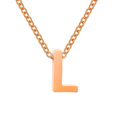 Signature Letter Necklace