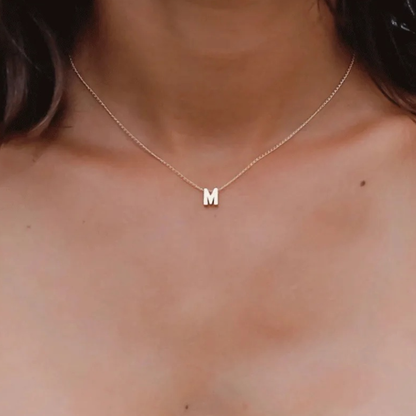 Signature Letter Necklace