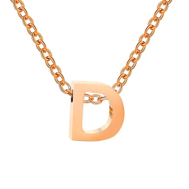 Signature Letter Necklace