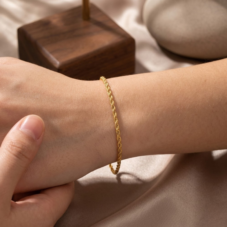 Toréa Twist Chain Bracelets