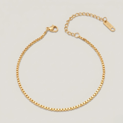 Valencia Box Chain Bracelet