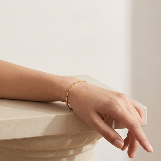 Valencia Box Chain Bracelet