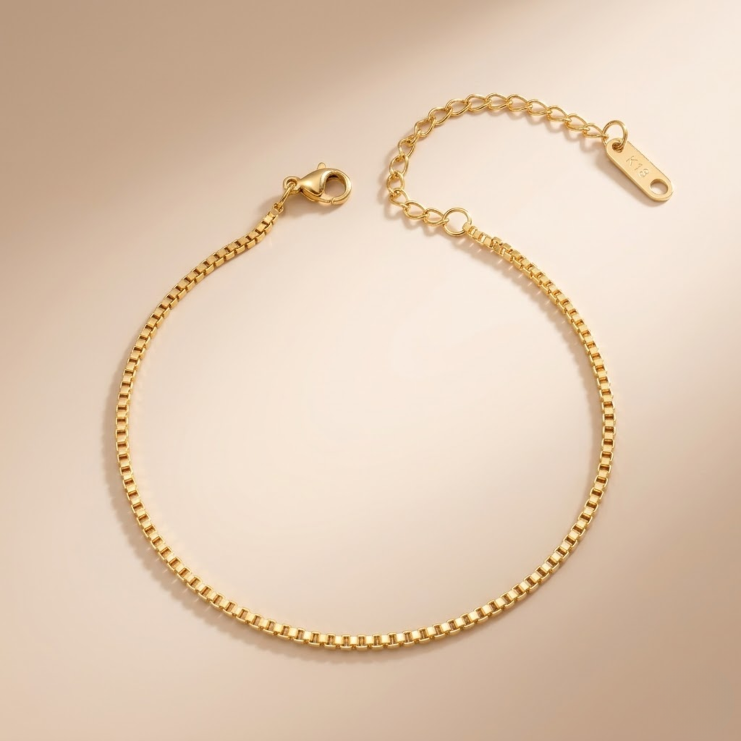 Valencia Box Chain Bracelet