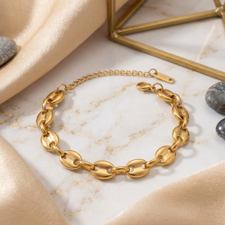 Valenza Pebble Link Bracelet