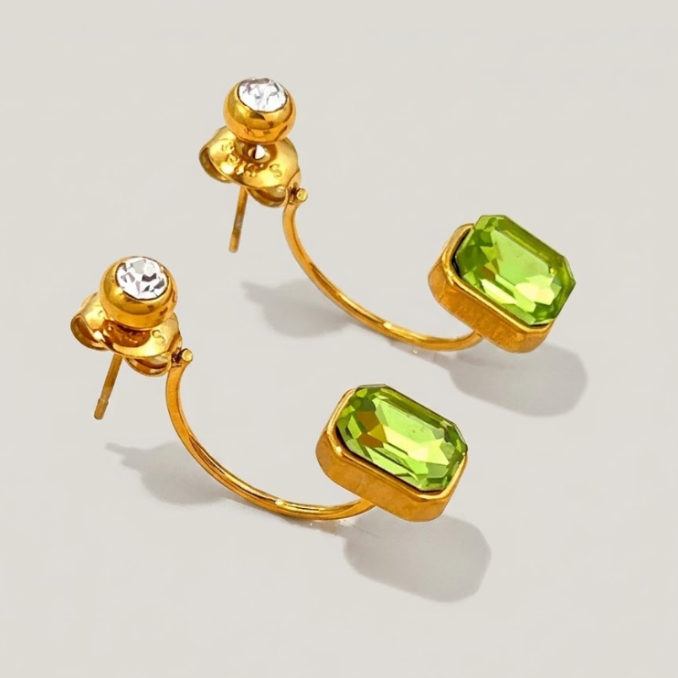 Verdelle Arc Earrings