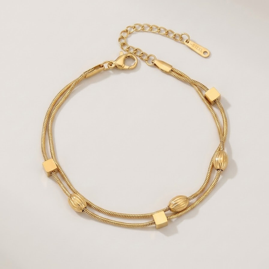 Vireya Dual Strand Bracelet